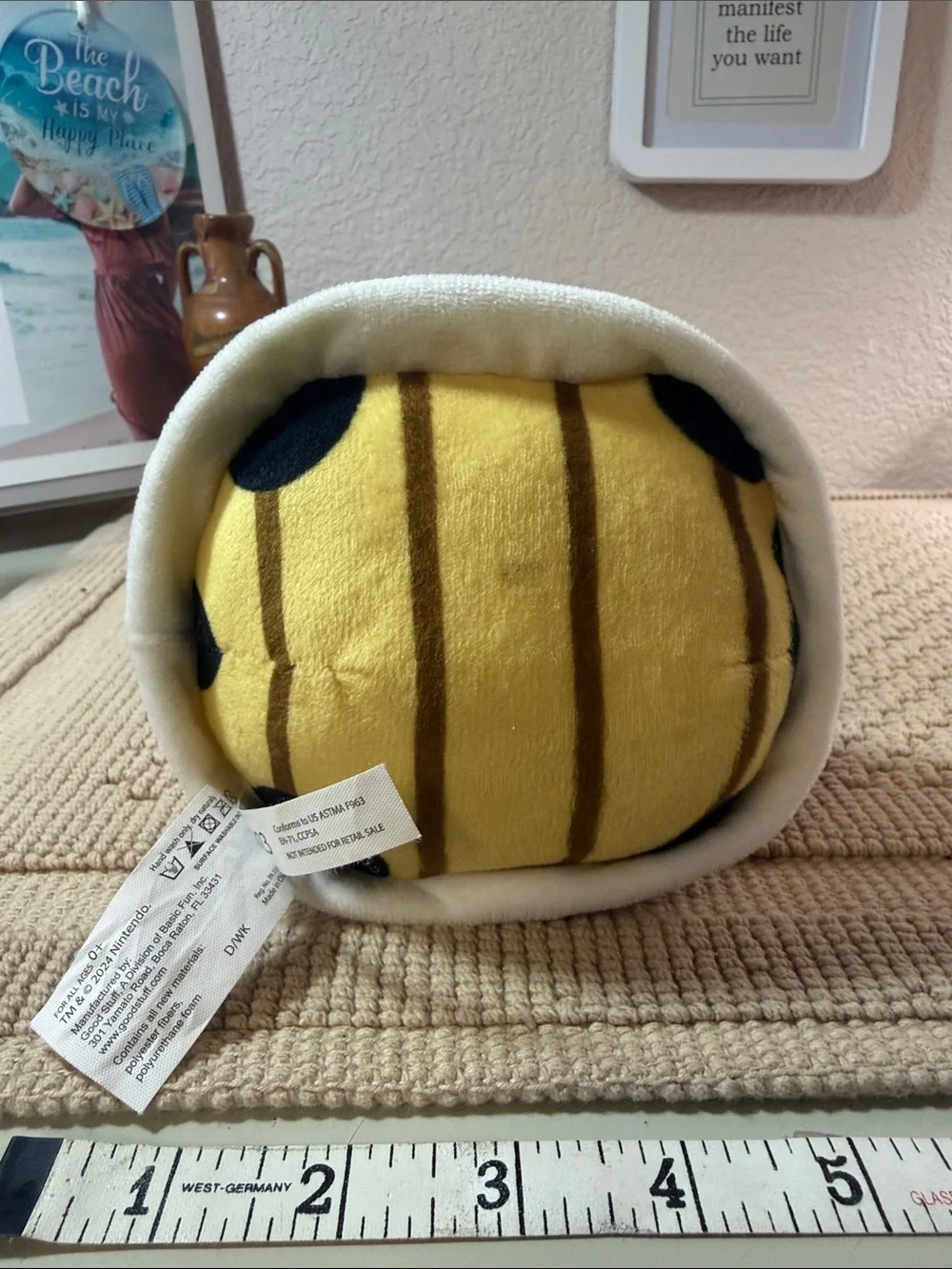 Nintendo Red and White Plush Koopa Shell Hat for Kids